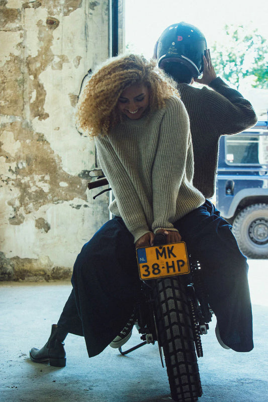 DUTCH ROVERS x Roosenstein Wolke Schipperstrui – 100% Wol