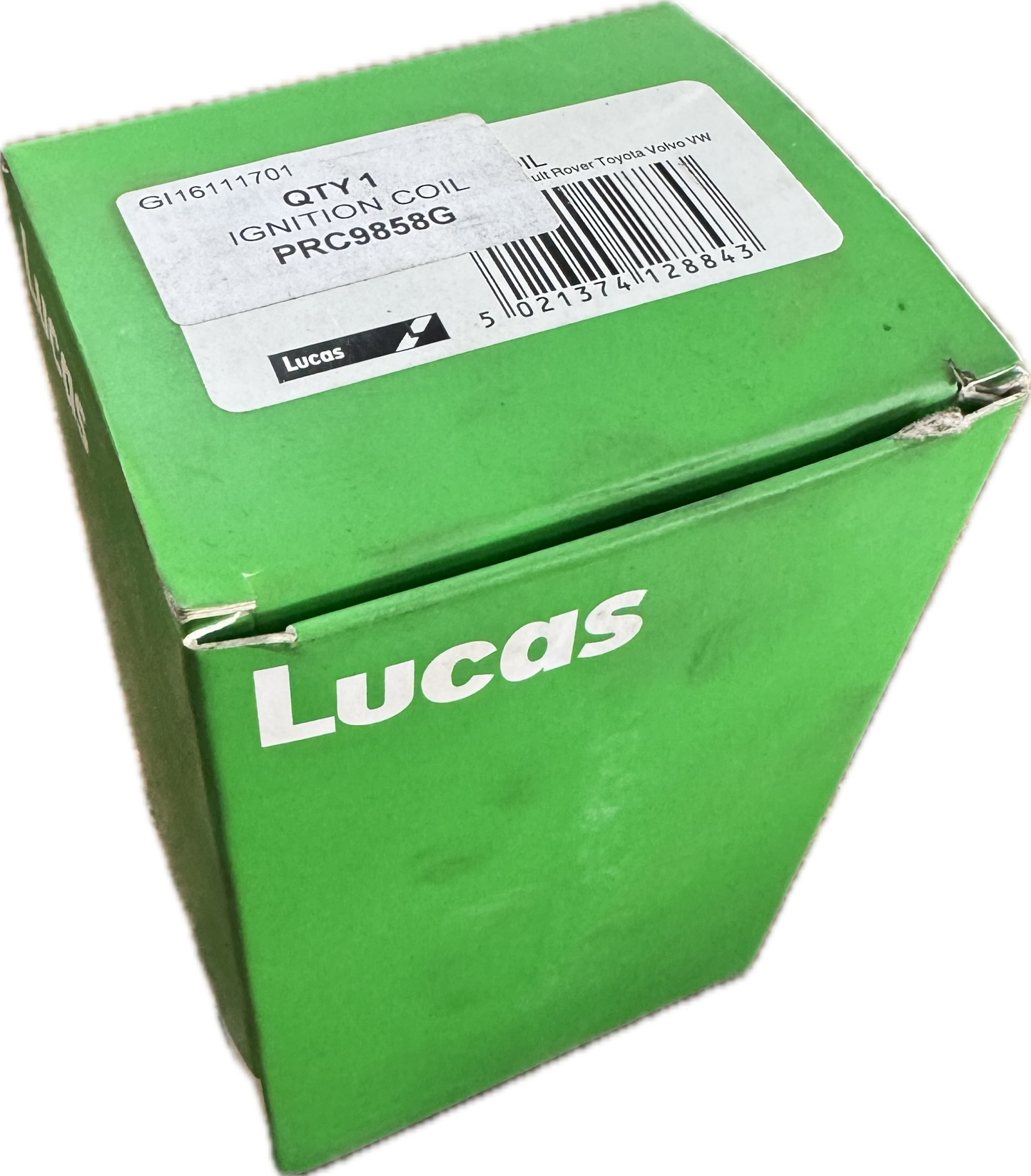 Lucas ignition coil 4-cyl OEM(Part Number PRC9858G)