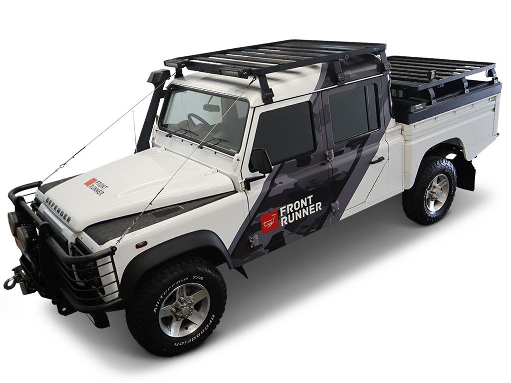 Slimline II 1/2 bagagerekkit voor een Land Rover Defender 110/130 (1983-2016) / Large - Front Runner