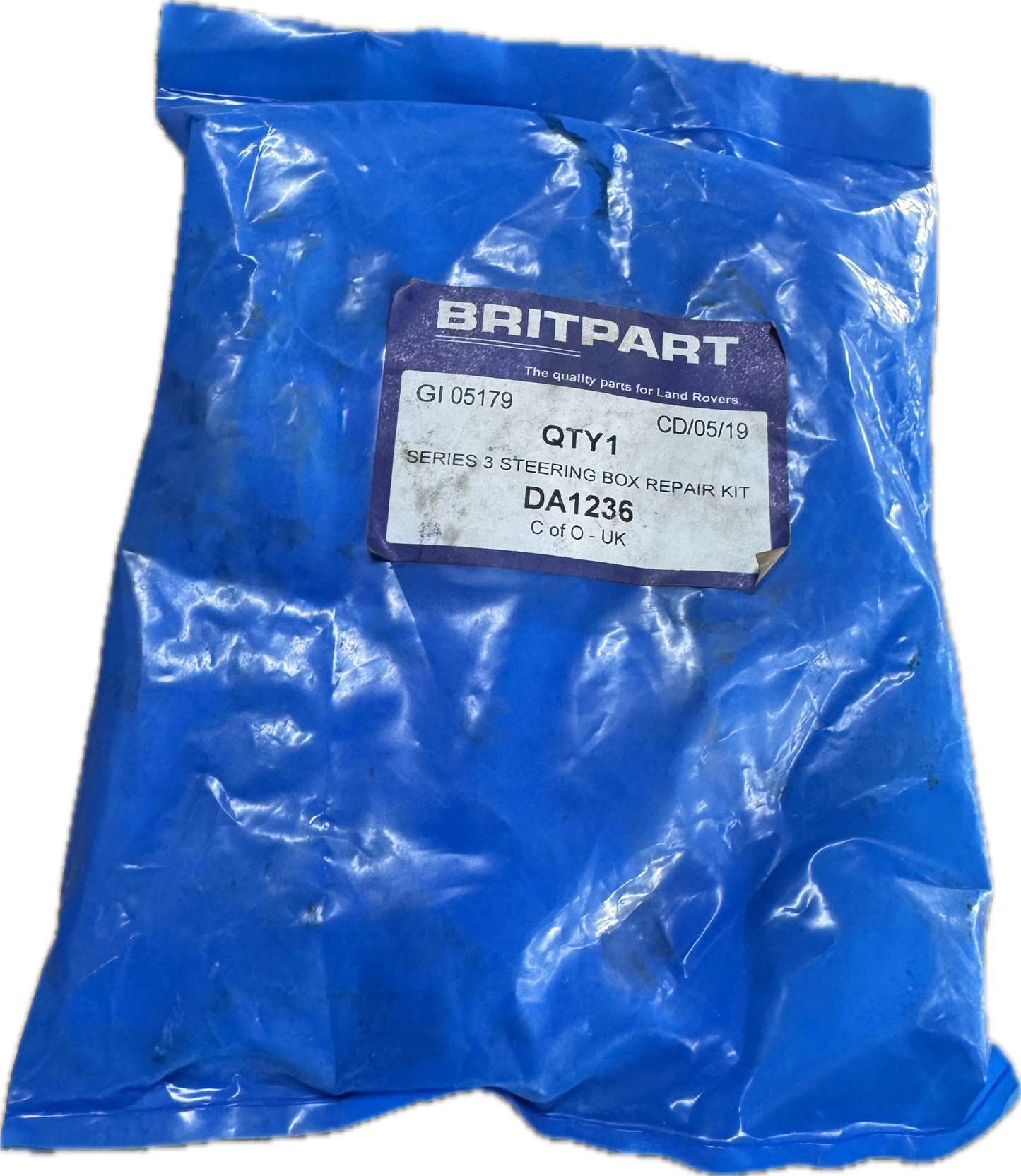 Series 3 Steering Box Repair Kit Britpart (part number DA1236)