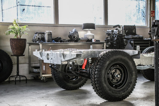 DUTCH ROVERS x MAER Heavy Duty Gegalvaniseerd Chassis – Land Rover Series 88