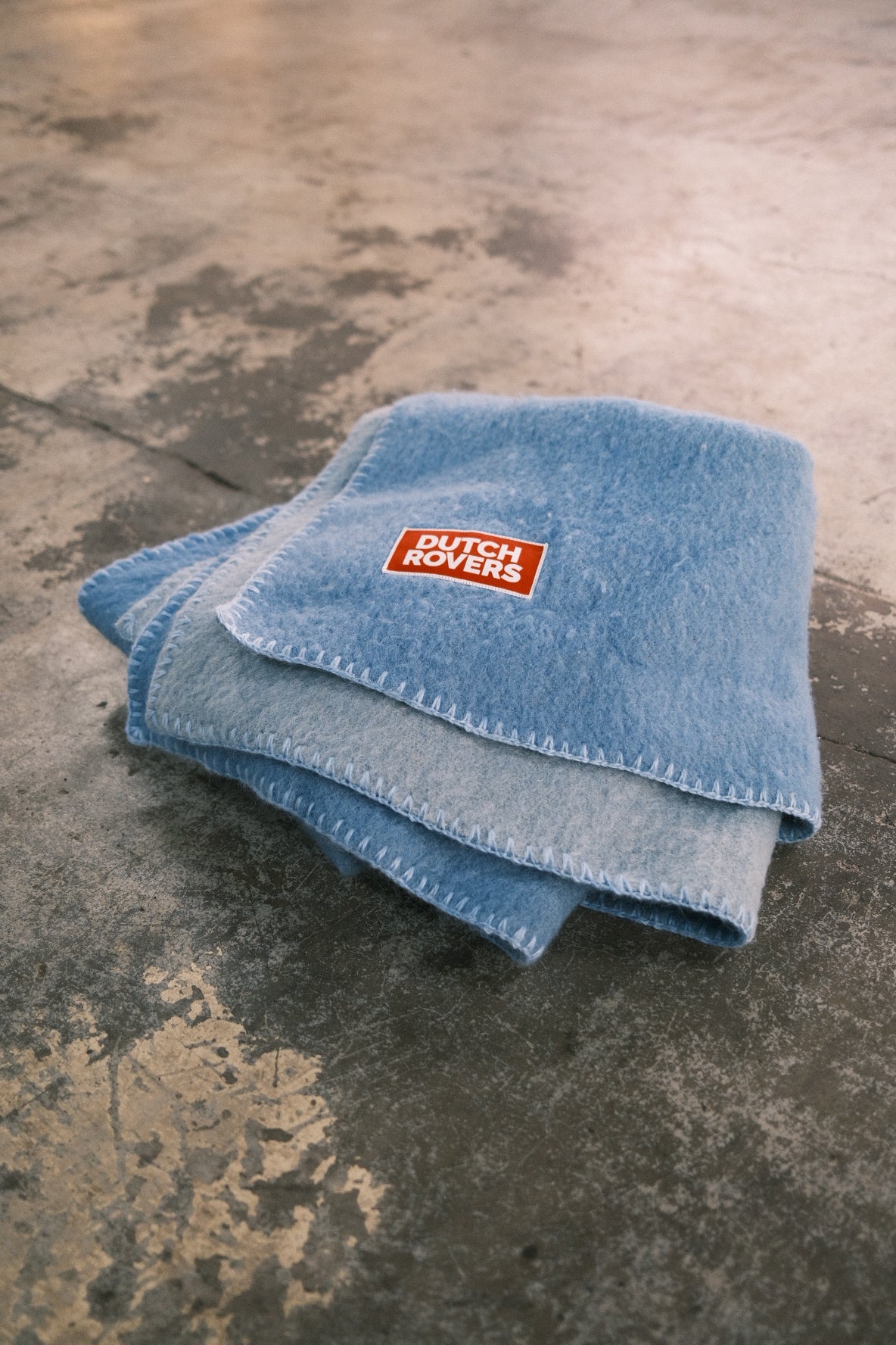 Brother Wool Rover DUTCH ROVERS | Blanket Aqua blue | Heritage. Adventure. Style.