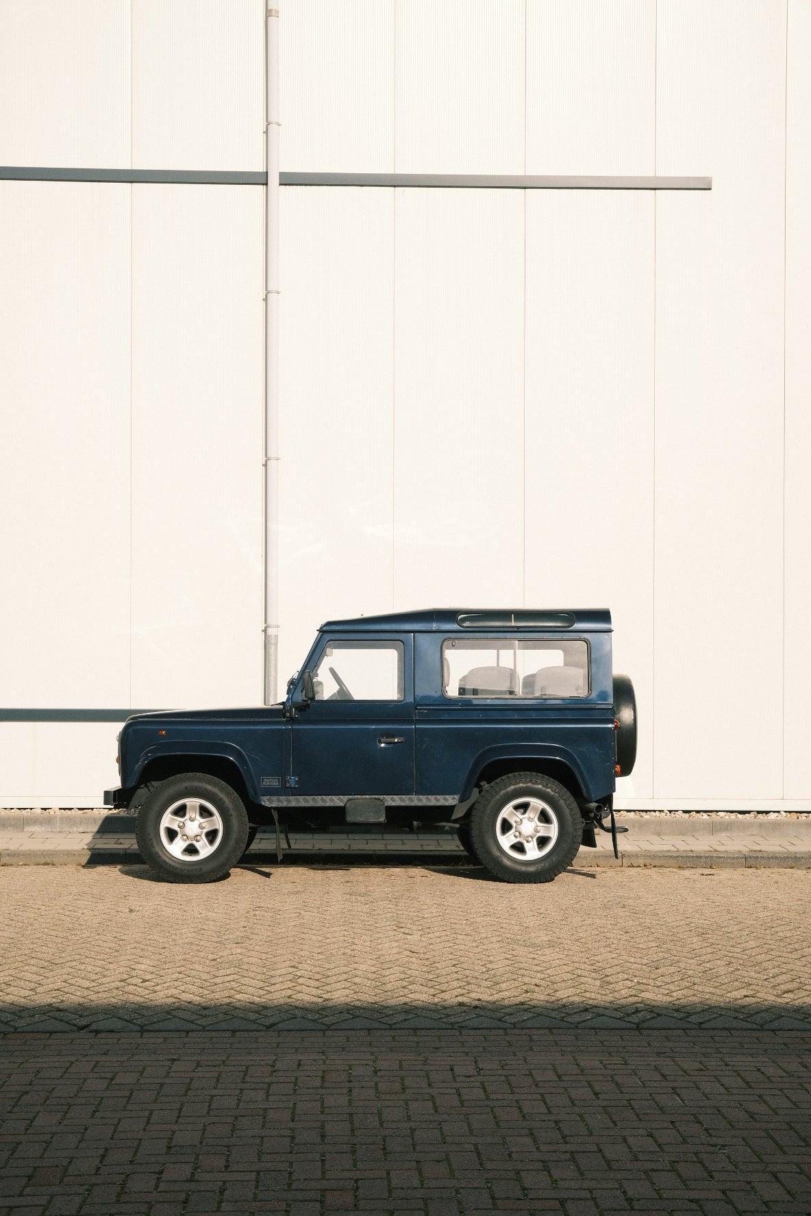 Vintage Land Rover Defender 90 Carabinieri by DUTCH ROVERS