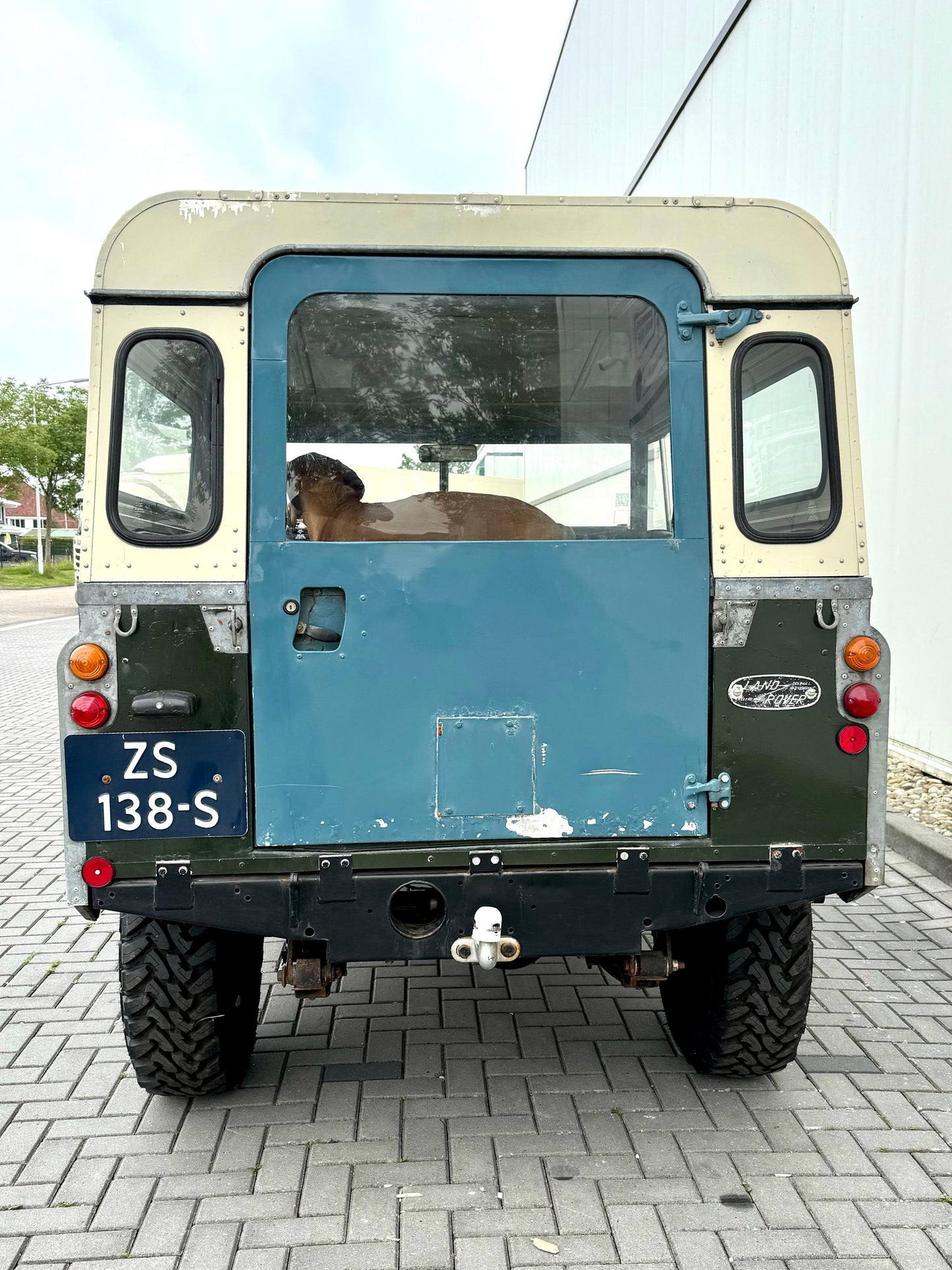 Classic Land Rover Series 3 88 Green With Wolf Wheels by DUTCH ROVERS