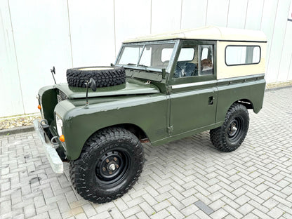 Classic Land Rover Series 3 88 Green With Wolf Wheels by DUTCH ROVERS