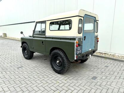 Classic Land Rover Series 3 88 Green With Wolf Wheels by DUTCH ROVERS