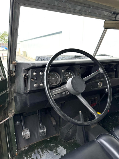 Classic Land Rover Series 3 88 Green With Wolf Wheels by DUTCH ROVERS