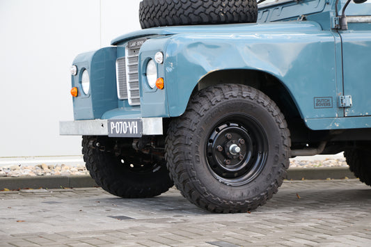 Classic Land Rover Series 3 88 Marine Blue With Wolf Wheels by DUTCH ROVERS