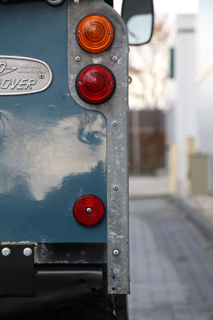 Retro Land Rover Series 3 88 Marine Blue With Wolf Wheels by DUTCH ROVERS