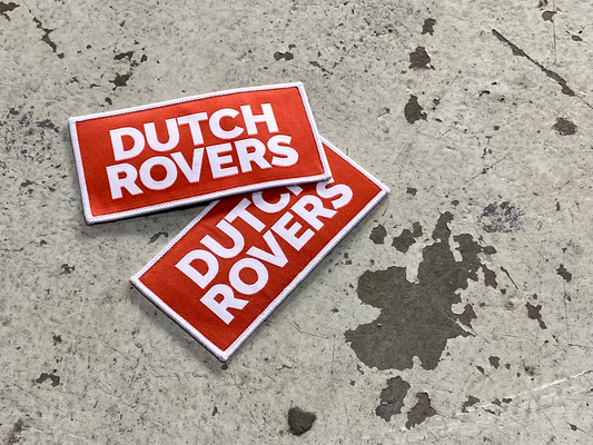 DUTCH ROVERS Iron on labels